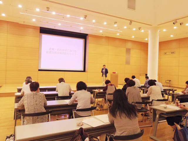 岐阜県で行った研修の様子